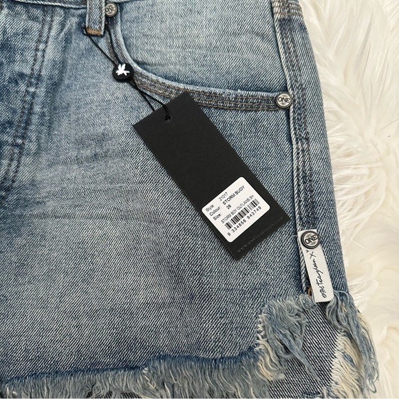 ONE TEASPOON Storm Buoy Outlaw Shorts 26 - Picture 5 of 9